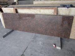 Exotiska Tan Brown Black Granit countertops
