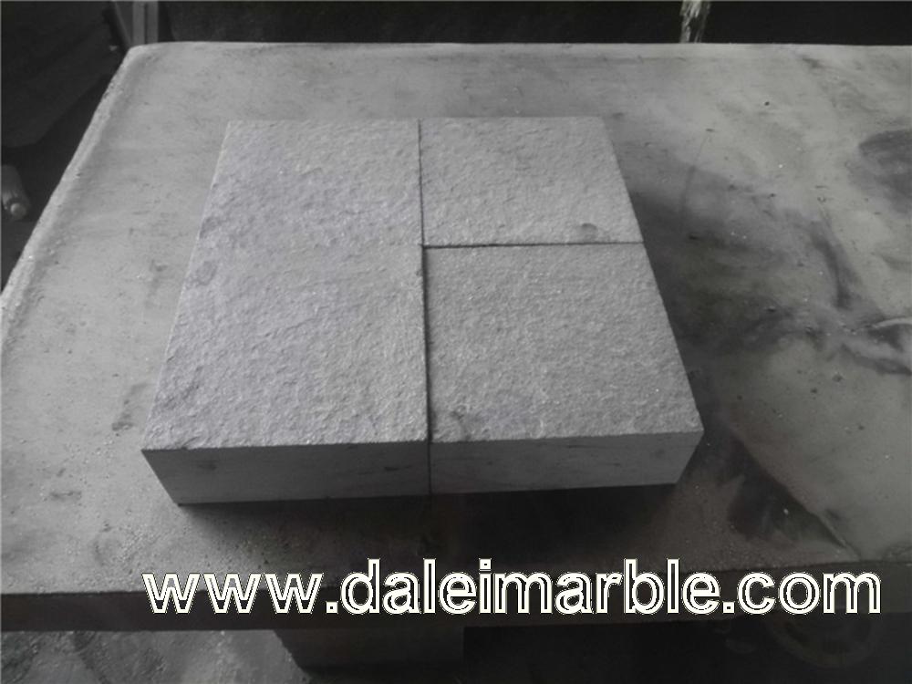 Black Basalt Cube Paving Cobblestone