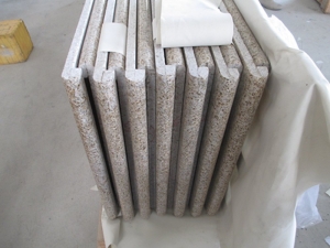 polering ochromeda vit granit bänkskivor med backsplash
