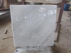 Guangxi vit polerad marmor