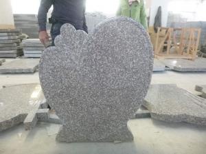 Europeisk stil gravyr Begravning Rosa Granit Gravstenar