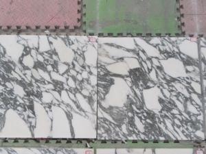 Arabescato White Marble Patio Pavement Walking Tile