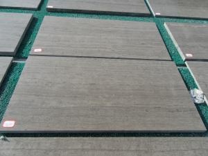 Trä grå marmorbeläggning Tile Room Walkway