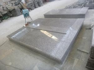 G664 Misty Brown Granite Factory Pris Slovakien Tombstone