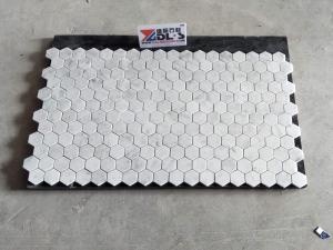 Bianco Carrara Polished Hexagon Marmor Mosaic Tile