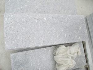 Rushan Gray Granit Pearl Blomma Trappor Slab Steg