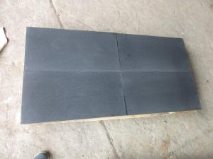 Honed Sawn Cut Grey Basalt Andesite Patio Tile