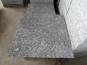 Sea Wave Spray White Polished Granite Thin Tiles