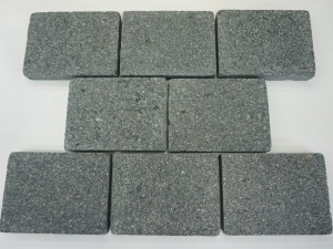 Grön Porphyry Stone Flamed Laying Paving Tiles