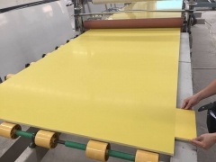 Konstruerad kvarts ren gul konstgjord stenplattor
