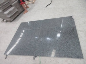 Hainan G654 Mörkgrå granitplattor som täcker