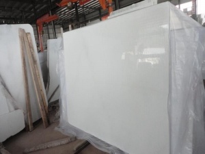 Thassos White Marble China Crystal White Marble Plattor Klippa till storlek