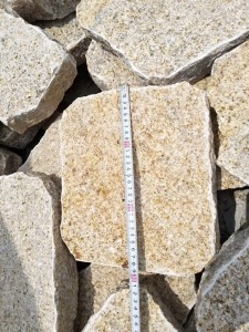G682 Gul Granit Väggbeklädnad Naturlig Split