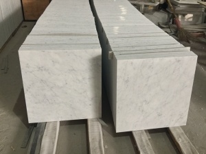  Carrara vita italienska marmorplattor