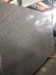 billig vit granitgrå granitplatta