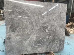 egen fabrik kalkon grå marmor polerad platta
