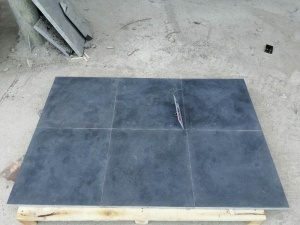 blå sten svart granit kakel golv design