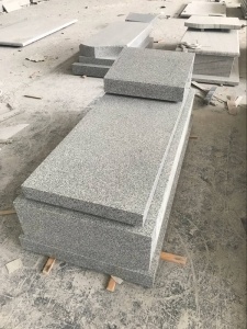 g603 grå granitkyrkogård tombstone israel stil