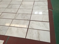 Castro White Marble Tile Cut to Size For Project