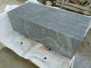 porslin flammade nero santiago g302 grå granitplattor