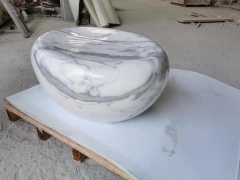 populära skulpturer i vit marmor