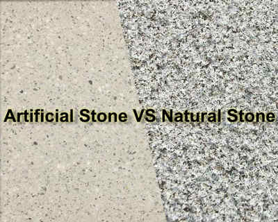 Vad är skillnaden mellan natursten och konstgjord sten?